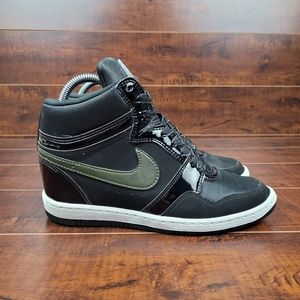 Nike Air Force Sky High Hidden Wedge Athletic Sneakers Womens Size 9